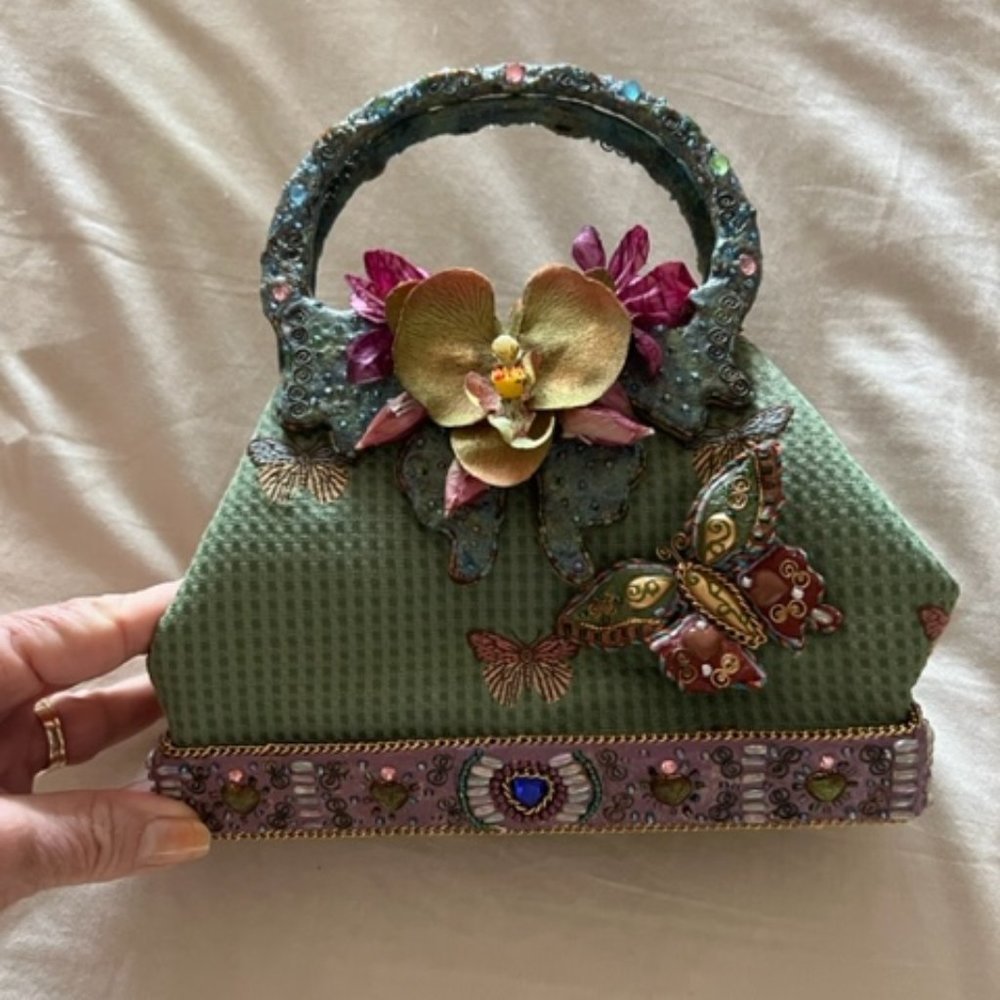 Mary Frances Butterfly hand bag